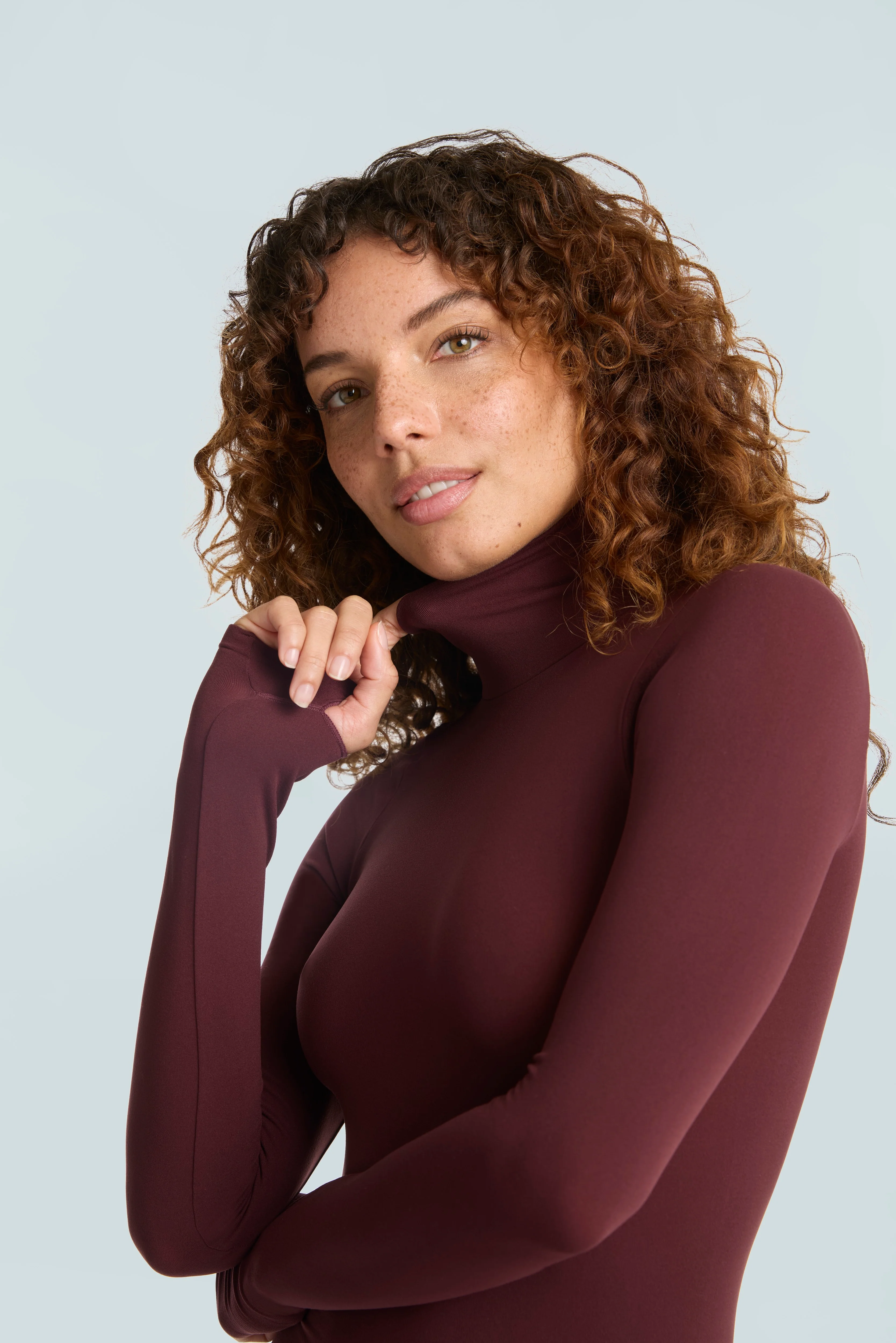 Ballet Long Sleeve Turtleneck Bodysuit - Image 8